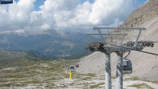 Grostè from Stoppani Mountain Hut 2500 m.