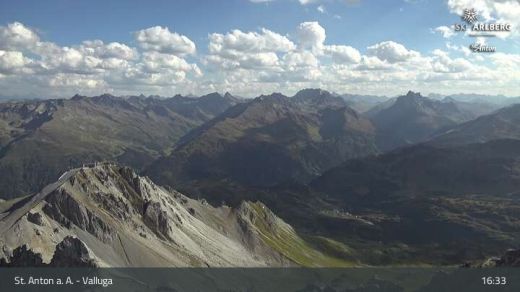 St. Anton am Arlberg Valluga 2811 m.