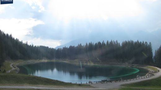 Madonna di Campiglio Montagnoli Lake 1770 m.