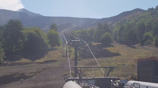 Mongibello Etna Nord chairlift 1805 m.