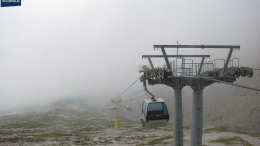 Madonna di Campiglio Grosté gondola lift Stoppani Mountain Hut 2500 m.