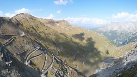 Passo dello Stelvio Panoramic view Passo dello Stelvio