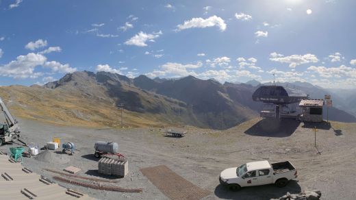 La Thuile La Rosière. Plan du repos