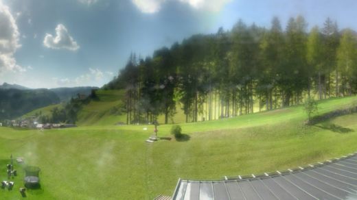 Val Gardena Panoramic view of the Col Raiser lower station