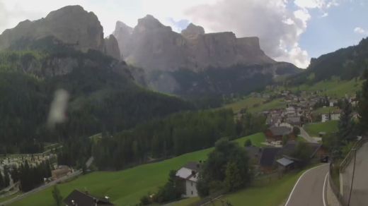 Colfosco Colfosco village and Sella Group