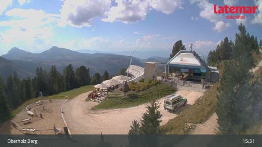 Obereggen Oberholz mountain refuge 2096 m.