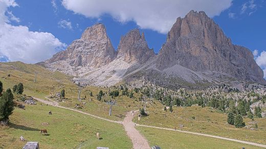 Campitello di Fassa Val Gardena - Forcella Valley
