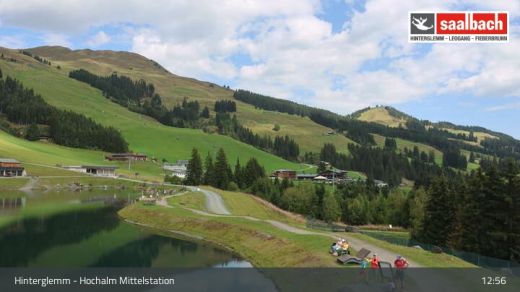 Kitzbuhel Hochalm Mid-Station 1360 m.