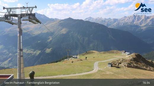 Samnaun Familienglück top station 2380 m.
