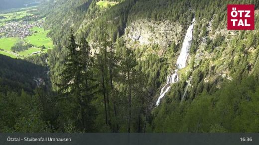 Sölden Stuibenfall 1496 m.