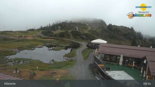 Lech am Arlberg Sonnenkopf top station 1840 m.