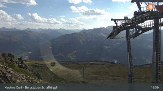 Davos Schaffürggli Mountain Station 2390 m.