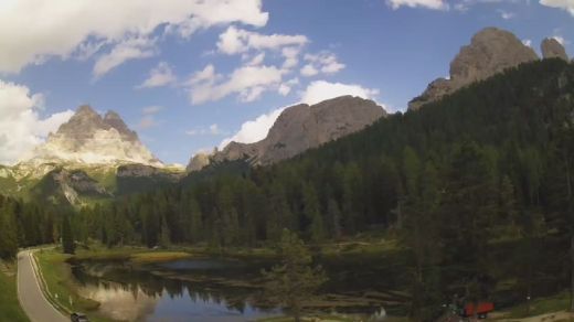 Misurina Antorno Lake 1866 m.
