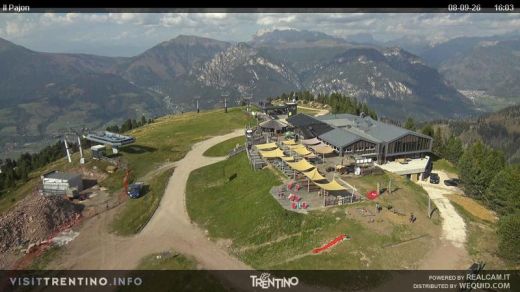 Cavalese Cermis Refuge il Pajon Peak