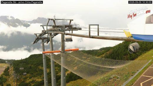 Fai della Paganella Albi de Mez Chairlift finish