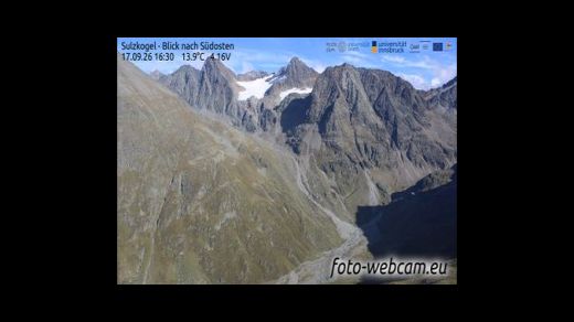 Sölden Municipality of Langenfeld: Sulzkogel - View southeast