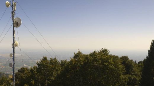 Piancavallo Panoramic View from Arneri Mountain Hut 1625 m.