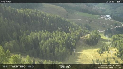 Alpe Lusia Moena Piavac ski run