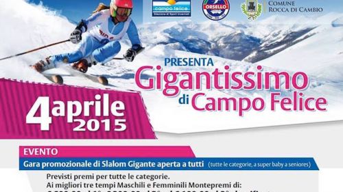 Sabato prossimo va in scena il Gigantissimo di Campo Felice