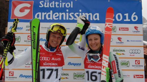Max Blardone e Ilka Štuhec﻿ vincono la 20a Gardenissima