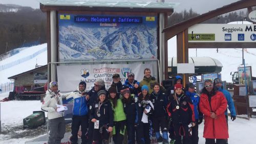 A Erica Biaggi e Rocco Delsante i titoli italiani universitari di slalom