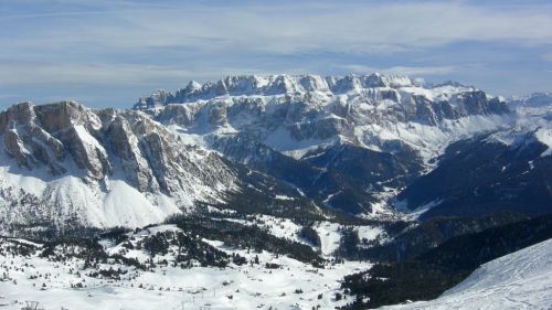 Scendendo dal Seceda verso Santa Cristina in direzione Selva