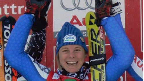 Denise Karbon seconda a Spindleruv Mlyn