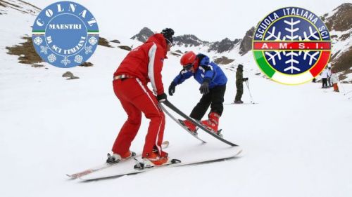 Colnaz and Amsi ski instructors