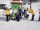 Ricola Winter Tour approda sull'Etna, neve fresca sul vulcano.