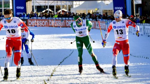 Nilsson and Klaebo win the Falun Sprint, Federico Pellegrino fourth
