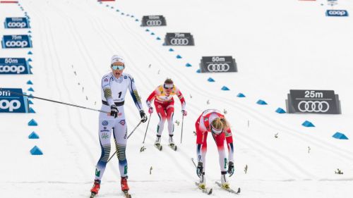 Bis of Nilsson and Klaebo, De Fabiani fourth in the 15 km alternating of Quebec City
