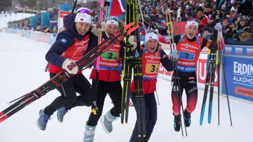 Poker Norway in the women's relay, Italy ninth