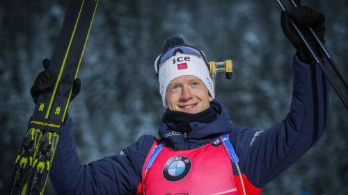 Johannes Boe triumphs in the Pursuit of Hochfilzen, seventh Hofer