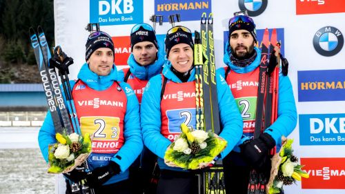 French triumph in the Men's Relay of Ruhpolding, Italy twelfth