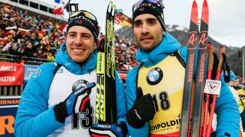 Brace Fourcade - Fillon Maillet in the pursuit of Ruhpolding