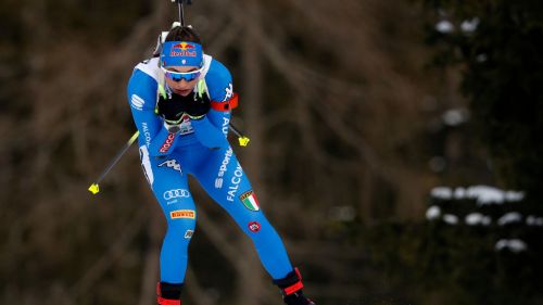 Roeiseland Oro in the Mass Start, Wierer Argento starring