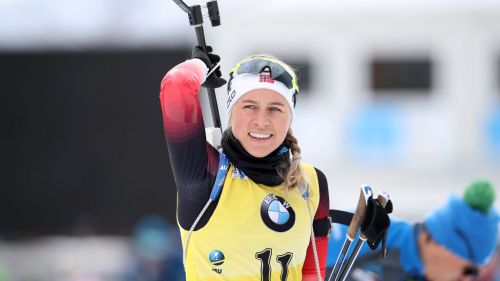 Biathlon: Eckhoff - Roeiseland, double in the pursuit. Wierer twentieth