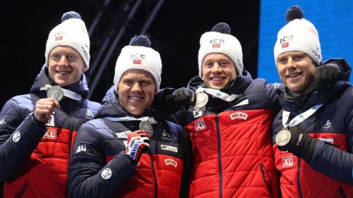 Norway dominates the Male Relay of Nove Mesto; Giacomel and Bionaz's Italy is sixth