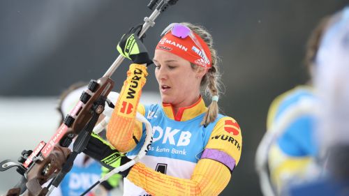 Denise Herrmann dominates the Sprint of Nove Mesto. Vittozzi seventh, discard for Wierer