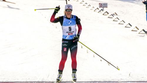 Biathlon: Eckhoff dominates the pursuit in Nove Mesto, Italy disaster at the shooting range