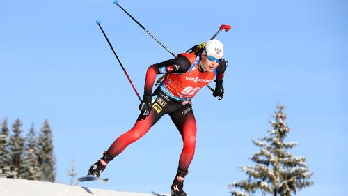 Biathlon: Coupled Sprint - Pursuit for Laegreid in Hochfilzen, Bionaz 19th