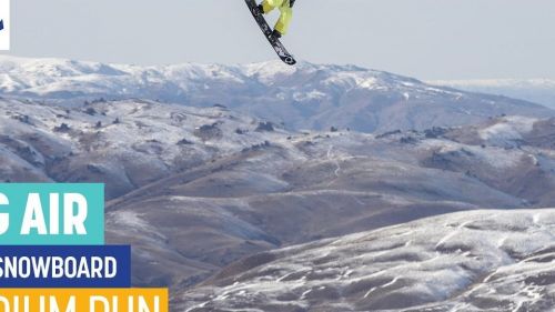 Redmond gerard | men's big air | cardrona | 2nd place | fis snowboard