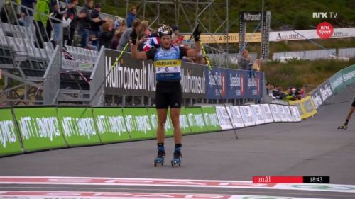 Blink Festival: Norwegian Christiansen is in Olympic form