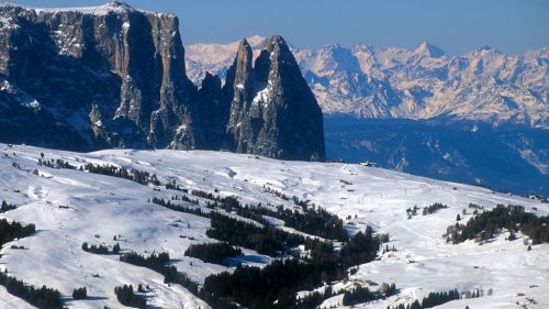 lo sciliar e l'alpe di Siusi