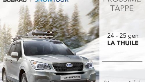 subaru is snow
