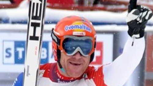Didier Cuche wins in his Kitzbuhel