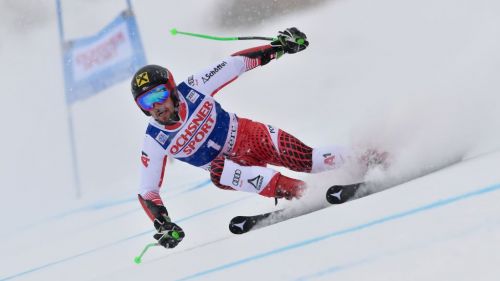 Marcel Hirscher, king of the Val d'Isere giant
