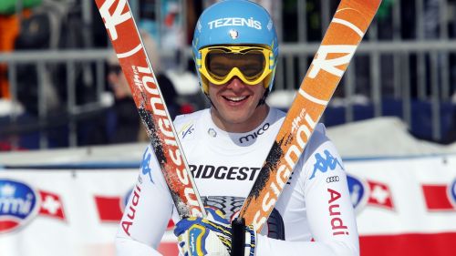 Successo di Christof Innerhofer sulla Kandahar di Garmisch - Partenkirchen