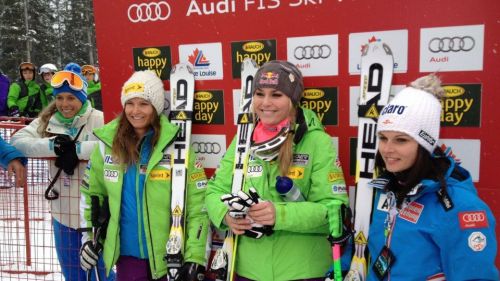 Tripletta di Lindsey Vonn. Vince il superG di Lake Louise