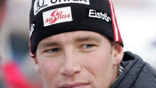 Super Benny Raich in Crans Montana. He won the super-G